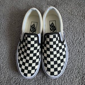 *98% New* Vans checkerboard slip-on
